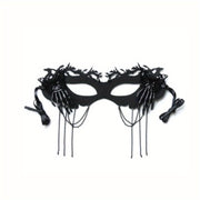 Gothic Masquerade Eye Mask - Floral & Punk Styles