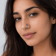 36PCS Copper Alloy Nose Stud & Hoop Set, K14 Gold Plated, Gold & Silver Tone Mixed Nose Jewelry Collection, Rhinestone Moon Flower Heart Star L-Shaped Nose Rings for Women