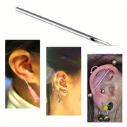 134 Pcs Everyday Styling 316 Stainless Steel Piercing Jewelry Kit, Nose Rings Navel Belly Tongue Lip Studs Tool Set