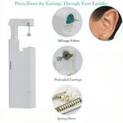 Bold Ear Piercing Gun Kit 3rd Gen Style-Ready DIY Ear Piercer Tool Set With Stainless Steel Stud Earrings For Home Salon